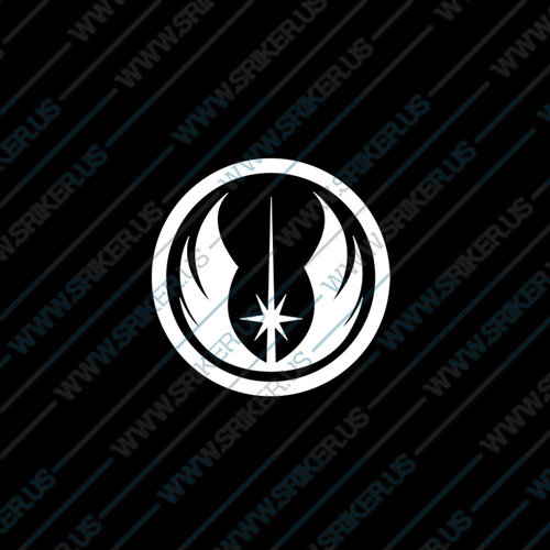 Фамилен стикер за кола Star Wars Jedi Order