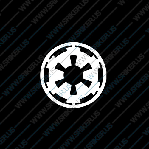 Фамилен стикер за кола Star Wars Galactic Empire