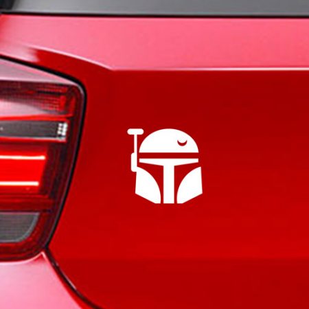 Фамилен стикер за кола Star Wars Boba Fett