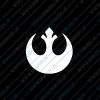 Фамилен стикер за кола Star Wars Rebel Alliance