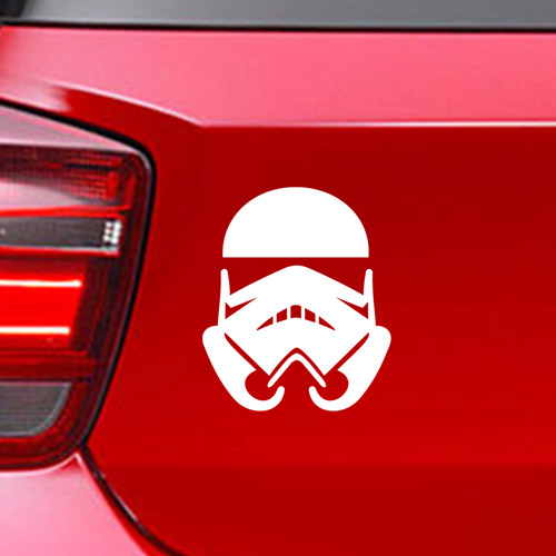 Фамилен стикер за кола Star Wars Trooper